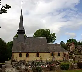 The church in Mélicourt