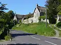 Traditional thatched cottages