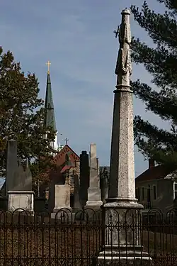 Memorial Cemetery, established 1787 and Missouri's oldest