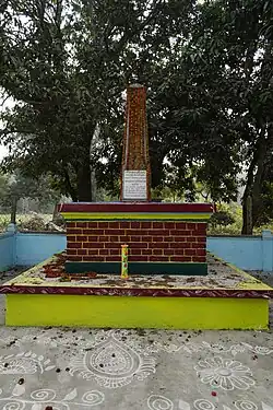 Memorial of Madanmohan Tarkalankar at Bilwagram