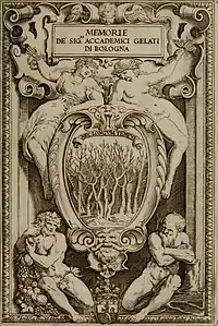 Sketch of the coat of arms; refer to article text for description