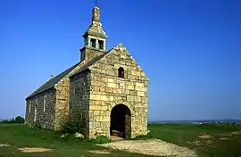 Chapel of St. Hervé on the summit of the Menez Bré