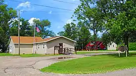 Mentor Township Hall in Mio