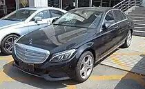 A Mercedes C-Class produced by Beijing Benz