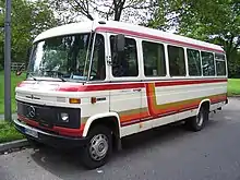 A 24-passenger version of the Mercedes-Benz O309.