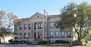 Mercer County Courthouse in downtown Princeton