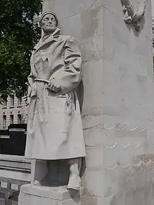 The eastern sentry, a Merchant Navy seaman