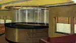 Another section of the lounge car
