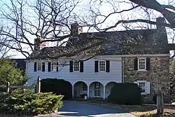 Merestone, a historic estate in the township
