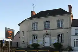 The town hall of Mernel