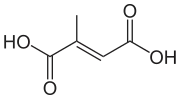 HO2CCH=C(CH3)CO2H