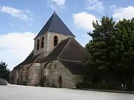 The church in Mesnil-Saint-Père