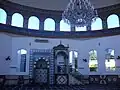 Mosque interior, main prayer hall.