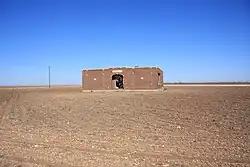 Abandoned school in Mesquite (Borden County)