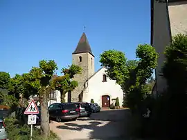 The church in Messanges