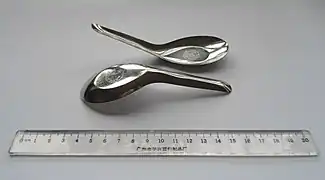 Stainless steel spoons