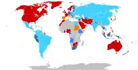 World map of availability of Metamizole