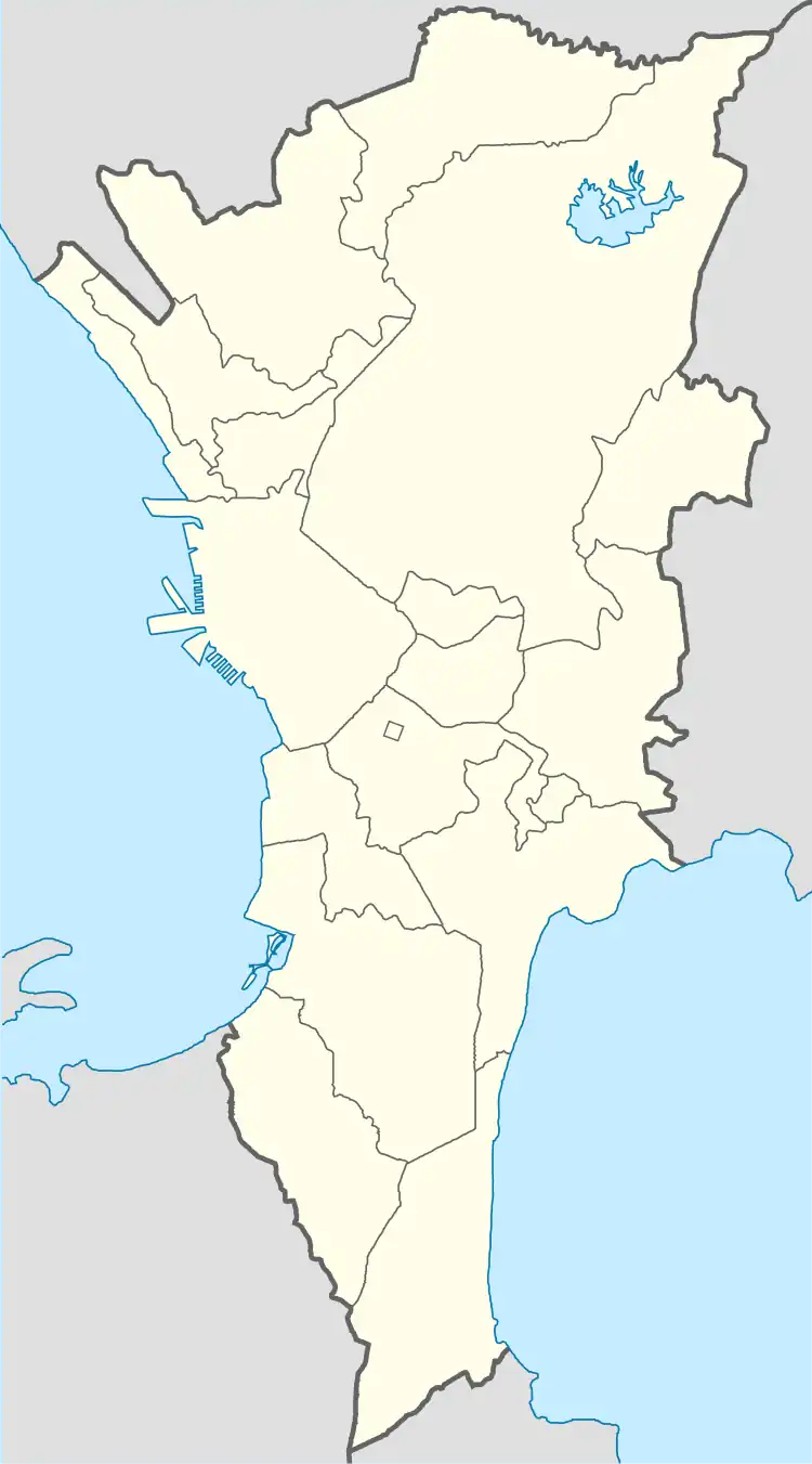 Santa Ana is located in Metro Manila