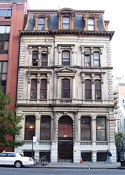 Metropolitan Savings Bank Building, New York City, 1867.