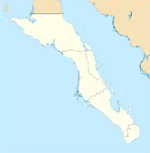 Santa Rosalía is located in Baja California Sur