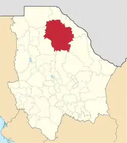 Municipality of Ahumada in Chihuahua
