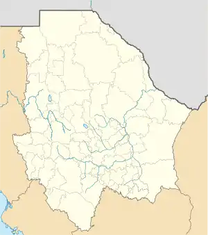 El Paso–Juárez is located in Chihuahua