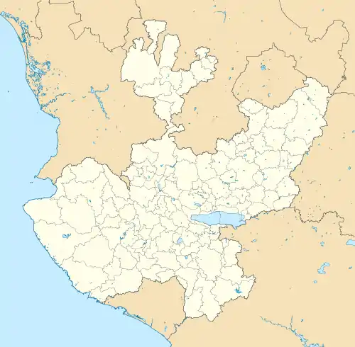 Mazamitla is located in Jalisco