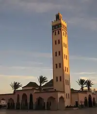 A mosque in Dakhla, a city under Moroccan control.