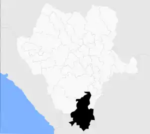 Municipality of Mezquital in Durango