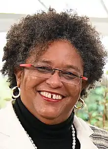 Mia Mottley, Prime Minister of Barbados, 2018–present