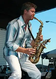 Michael Lington at 2007 Guantanamo Bay Jazzfest