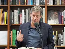 Michael Scott Moore reads at Politics & Prose bookstore, July 28, 2018