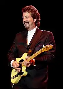 Stanley performing in 2002