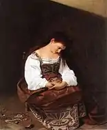 Caravaggio, Penitent Magdalene (1593)122.5 × 98.5 cm