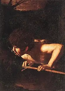 Caravaggio, John the Baptist (St John the Baptist at the Fountain)