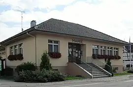 The town hall in Michelbach-le-Bas