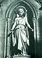 The angel of the Tomb of Testasecca in Caltanissetta of 1894