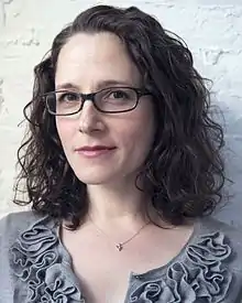 Michelle Knudsen author photo, May 2015