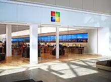 Brand and environment design for the Microsoft Store