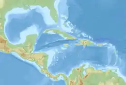 2004 Les Saintes earthquake is located in Middle America