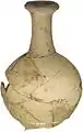 A 3rd century creamware flagon probably used to hold wine.