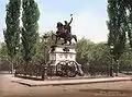 Equestrian statue of Mihai Viteazul in Bucharest