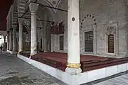 Mihrimah Sultan Mosque Uskudar son cemaat area