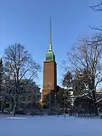 Mikael Agricola Church in Helsinki named after him