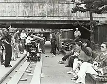 A production scene from the film