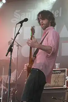 Mike Donovan performing with Sic Alps at the Primavera Festival in Barcelona 2010