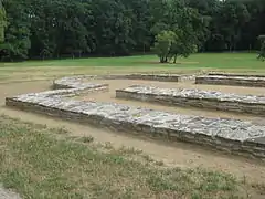  Ruins at Mikulčice Archaeopark