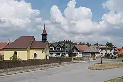 Centre of Milíčov