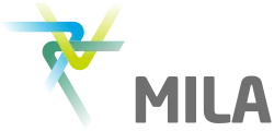 The logo of MILA