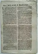 An issue of 1727.